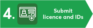 Submit License and IDs